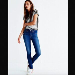 Madewell Medium/Dark Wash Skinny Jeans